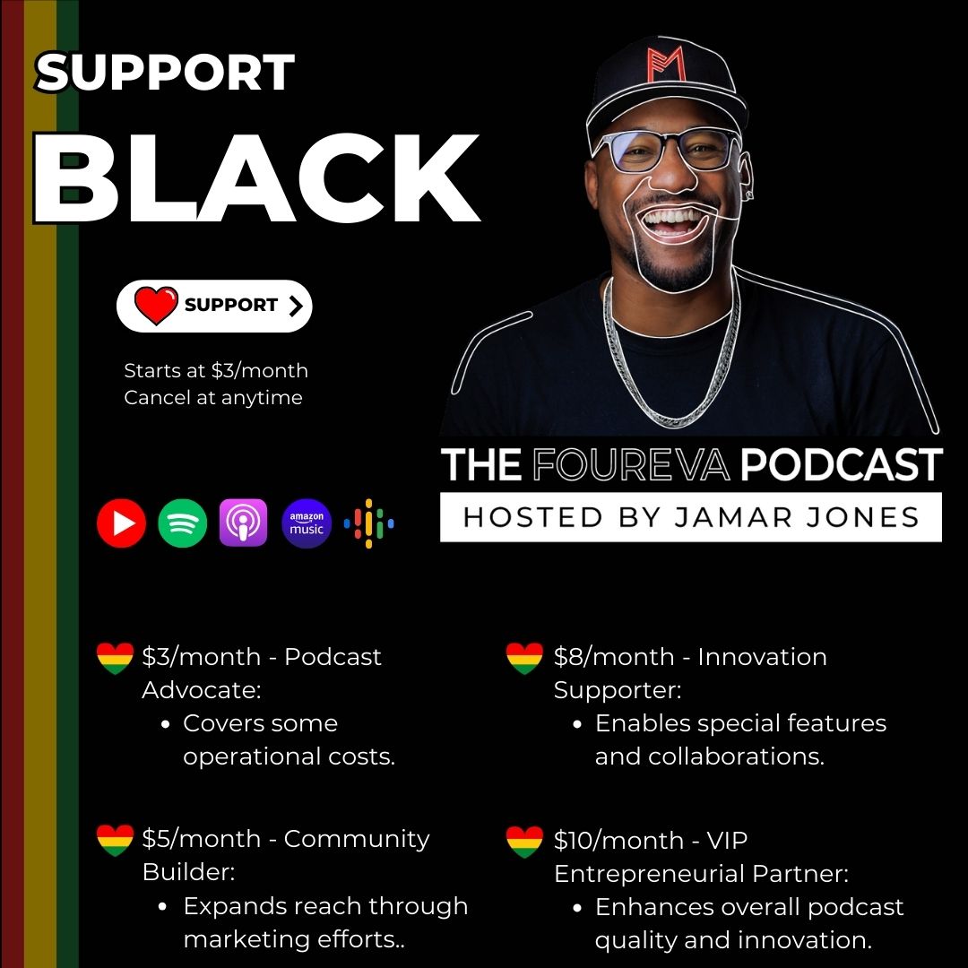 Dive into this revelation with The Foureva Podcast, where every subscription fuels our mission. Choose your tier starting at $3/month, rewrite the narrative, and make history together!

🔗 Subscribe now: buzzsprout.com/2218424/support

#FourevaPodcast #BlackHistoryMonth #Podcast"