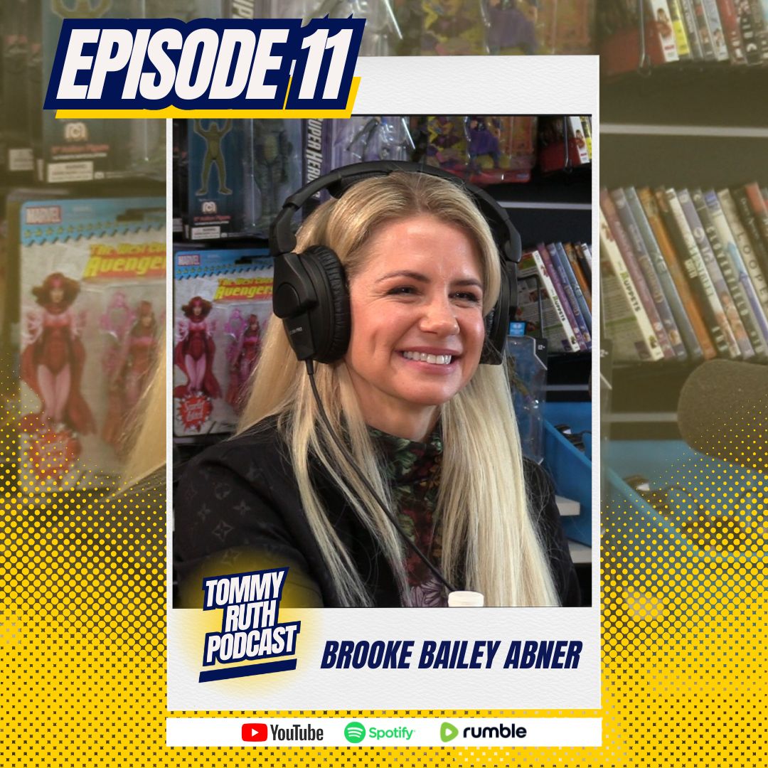 Episode 11 of the Tommy Ruth Podcast is out now!  I had lots of laughs sitting down with the lovely and very awesome Brooke Bailey Abner.  From her days as a Tennessee Titans cheerleader to entrepreneur Brooke has some great stories!