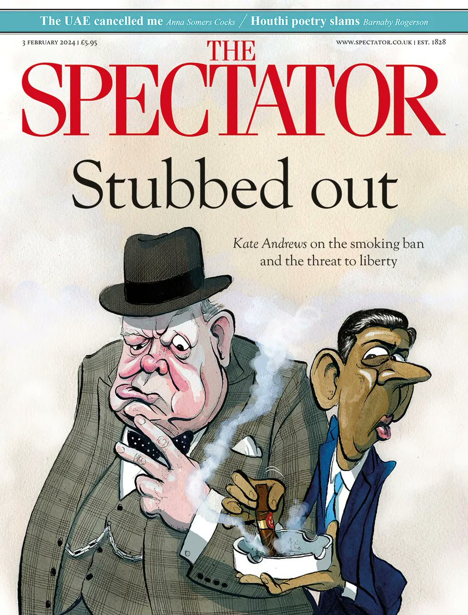 Stubbed Out. This week's @spectator cover