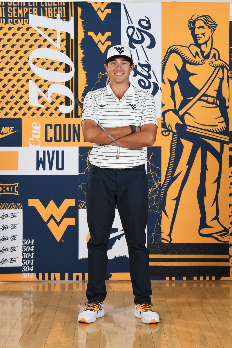 WVUGolf's tweet photo. Sophomore Kaleb Wilson shot a career low 11-under-par including a final round 67 at The N.I.T. to lead WVU in its first spring tournament. 

WVU shot -27 for the tournament with a -14 in the final round!

#HailWV https://t.co/1puI8KdLE6