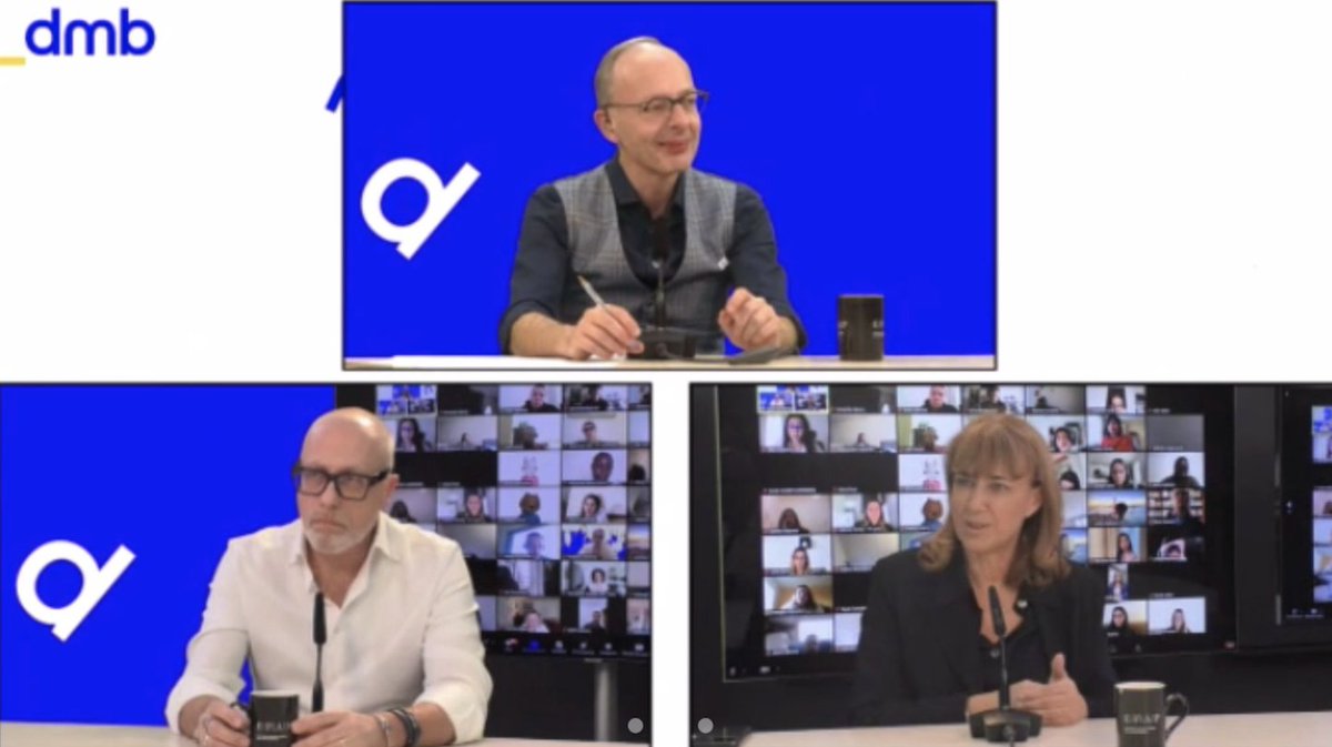 #VisionaryDay - EFAP HUB Institute 🌐 @goffi_emmanuel, notre directeur des études, a partagé son expertise lors du #VisionaryDay organisé par le @HUBInstitute et l'@EFAP_ 🎓 Discutant autour de l’éthique dans l'IA aux cotés de @VincentMontet et @agnes_vdw. 🤖