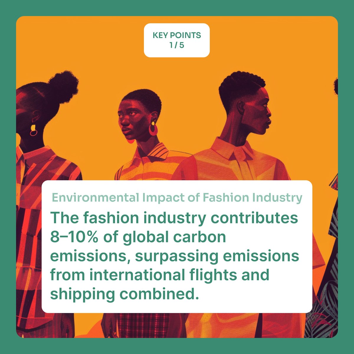 Within Nigeria's vibrant #fashion landscape, a nuanced balance between its rich cultural heritage and urgent #environmentalchallenges is unveiled.