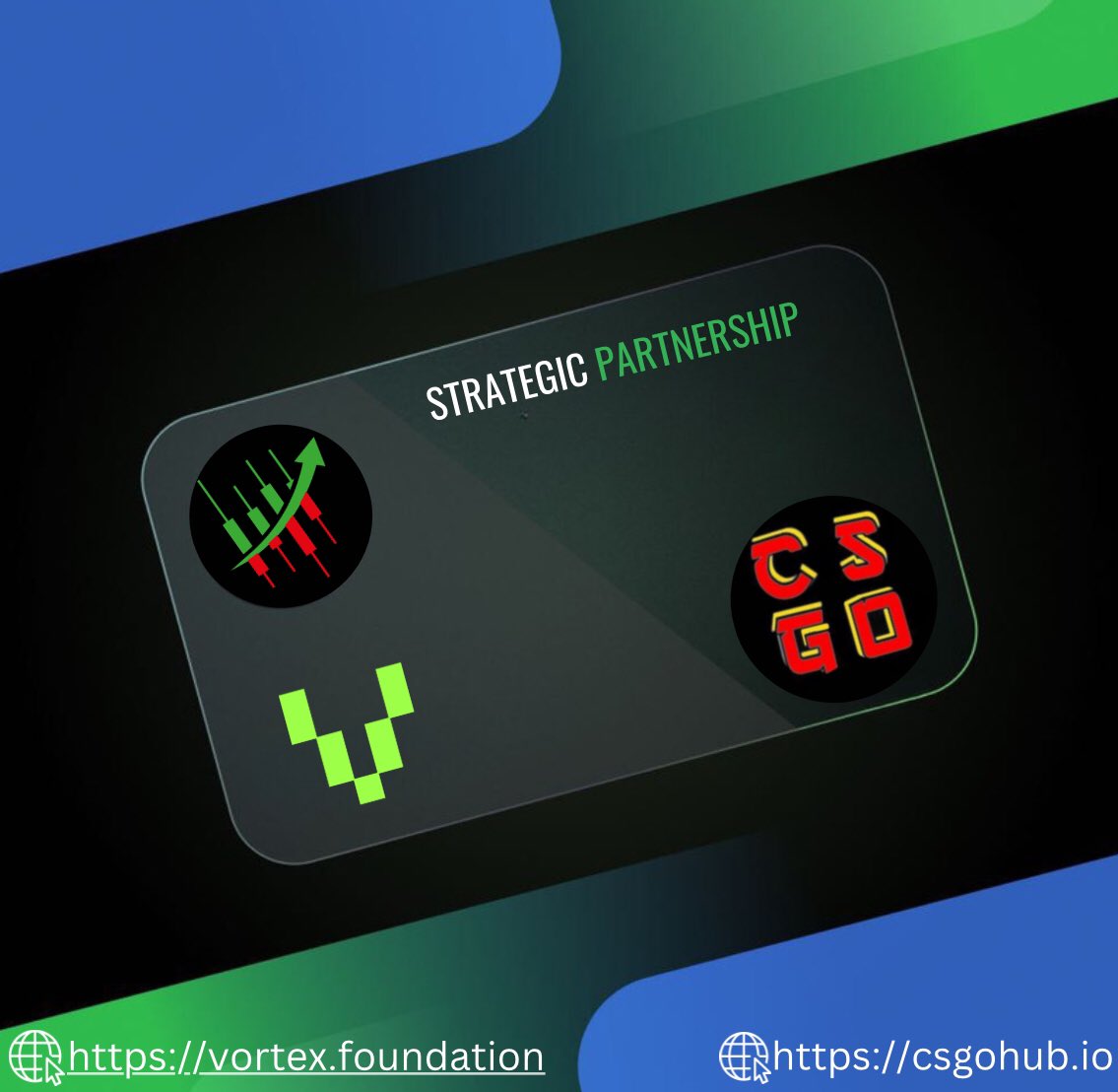 0xCSGoHub's tweet image. 📣STRATEGIC PARTNERSHIP ANNOUNCEMENT‼️

@vortex_global - A blockchain algorithm trading and tokenomics company.
♻️ Token life cycle support
👨🏽‍💻 ~30 Professional trader strategists 
👏🏽 ~70 Clients 
🔍 Tokenomics advisory

#CryptoNews
