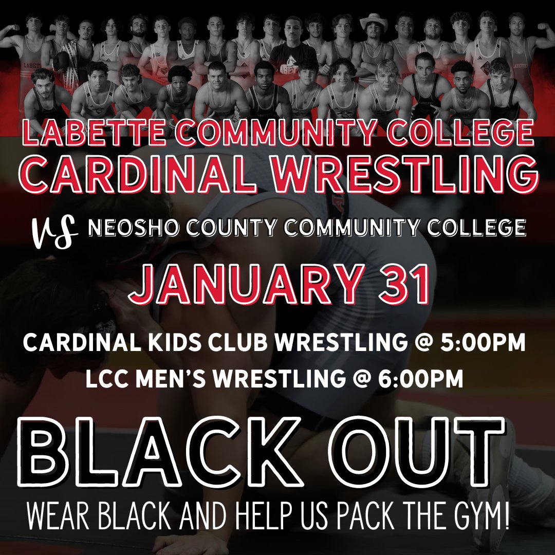 Come cheer on the Cardinals and little Cardinals TONIGHT starting at 5pm &amp; be sure to wear your BLACK!