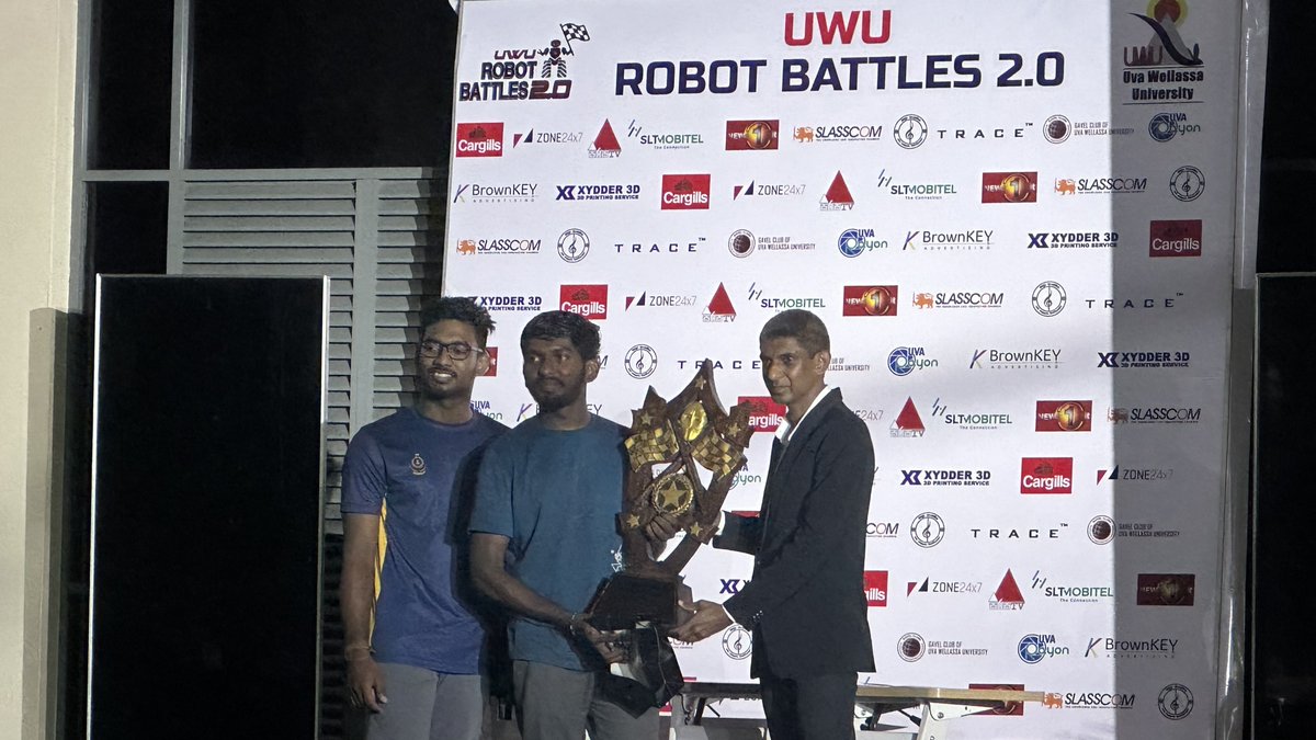 Zone24x7's tweet image. #Zone24x7 was proud to be the ‘Official Technology Partner’ and witness the next generation of robotic minds conquer the challenges at the UWU #RobotBattles 2.0: Death Race.

#Zone24x7 #bestengineeringtalent #Robotics #Robots #uwurobotbattles #deathrace #COMPETITION #technology