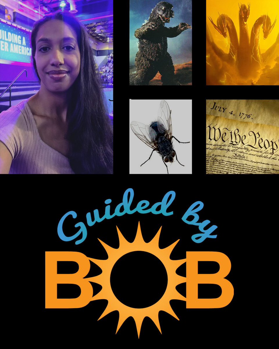 S2EP9 - (Godzilla / Bullies) &amp; (Fly / Declaration of Independence) w/ special guest Elizabeth Booker Houston is available to download. 
<a href="/booker_squared/">Elizabeth Booker Houston</a> 

#podcast #guidedmeditation #comedy #godzilla #ghidora #fly #housefly #benfranklin #thomasjefferson #declarationofindependence