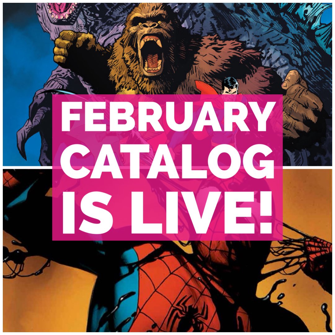 The February Catalog is LIVE! It’s time to Pre-Order all the hot new books! cheapgraphicnovels.com/february-2024-…