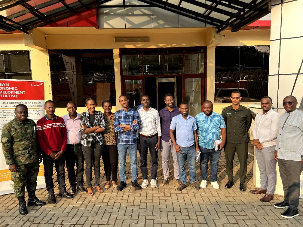 IER members participated in the @EnabelinRwanda workshop on stone arch bridge construction, enhancing their skills in eco-friendly infrastructure solutions. #IERCapacityBuilding #SustainableEngineering