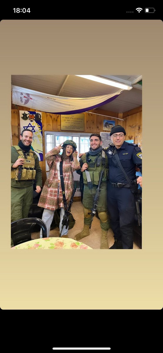BLMCardiff's tweet photo. This @cardiffuni student has travelled to Israel and taken pictures with the IDF, an armed forces that are currently being investigated for genocide by the highest court in the world. 

Yet when students, Palestinian and other, wish to raise awareness of the genocide currently /1 https://t.co/KEL4cggdRV