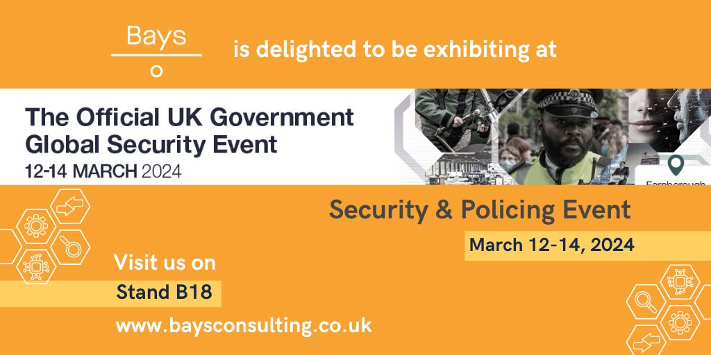 Baystastic's tweet photo. 🌐 Join us at the Security &amp; Policing Event 2024! We will be at Stand B18 showcasing #BaysCrowd - a powerful tool for intelligent crowd simulation. Mark your calendars for March 12-14 at Farnborough International.  https://t.co/8lYBMfOl4n #SecurityEvent #BaysCrowd #Innovation https://t.co/oGlVUwwtIi