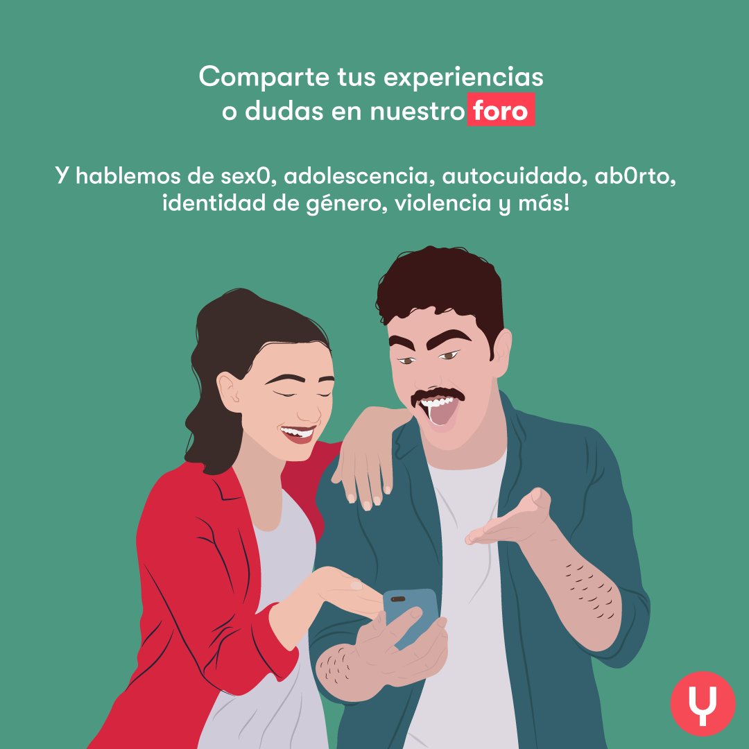 📡 En nuestro foro, podemos hablar de lo que quieras: desde salud sexual y reproductiva, métodos anticonceptivos, nuestros cambios corporales, hasta temas importantes como la violencia basada en género y mucho más hola.ayacontigo.org/foro