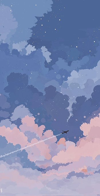 「飛行機雲 野外」のTwitter画像/イラスト(新着)