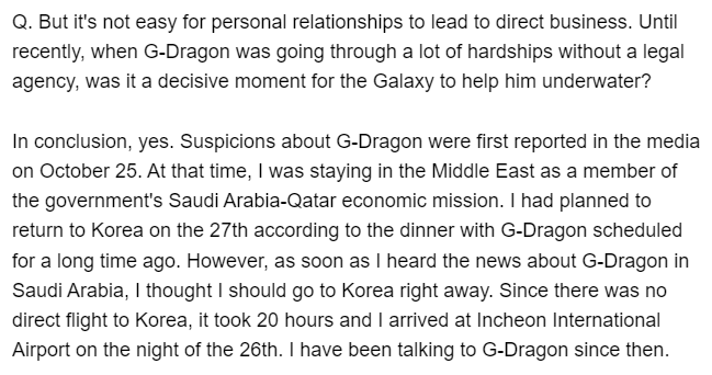 GDforever8180's tweet image. (Thread) Some of the interviews with #GDragon's agency, Galaxy Corporation CEO Choi Yong-ho, published in Fortune Korea.

#BIGBANG #지드래곤 #빅뱅