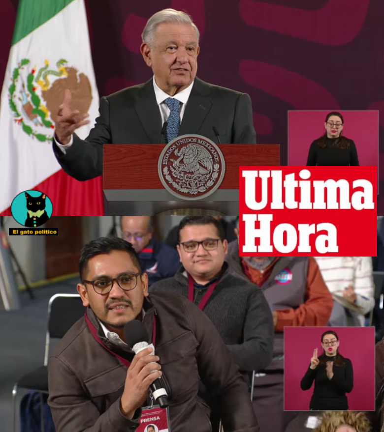 elgatopolitico_'s tweet photo. 🔴🔴Última Hora
AMLO lo dice todo y contesta al artículo del periodista Tim Golden, que desde Estados Unidos y sin prueba alguna, asegura que el Cártel de Sinaloa financió su campaña del 2006. Artículo que fue reproducido por los medios corporativos, que sin pruebas ya lo dan como un hecho. El Presidente atribuye el ataque a las campañas presidenciales de EU:

"Es completamente falso, es una calumnia. Están, desde luego, muy molestos y lamentablemente la prensa, no solo en México, sino en el mundo, está muy subordinada al poder. 
En el caso de Estados Unidos tiene mucha influencia el Departamento de Estado y las agencias en el manejo de los medios y aquí también, pero no hay ninguna prueba, son unos viles calumniadores, aunque los premian como buenos periodistas. Acuérdense que a García Luna lo nombraron el mejor policía del mundo en EU y le han dado premios nobeles a represores. No hay que dejarnos engañar con eso y que la DEA y otras agencias se meten, claro que se meten..."
#Mañanera #ConferneciaPresidente #EsUnHonorEstarConObrador