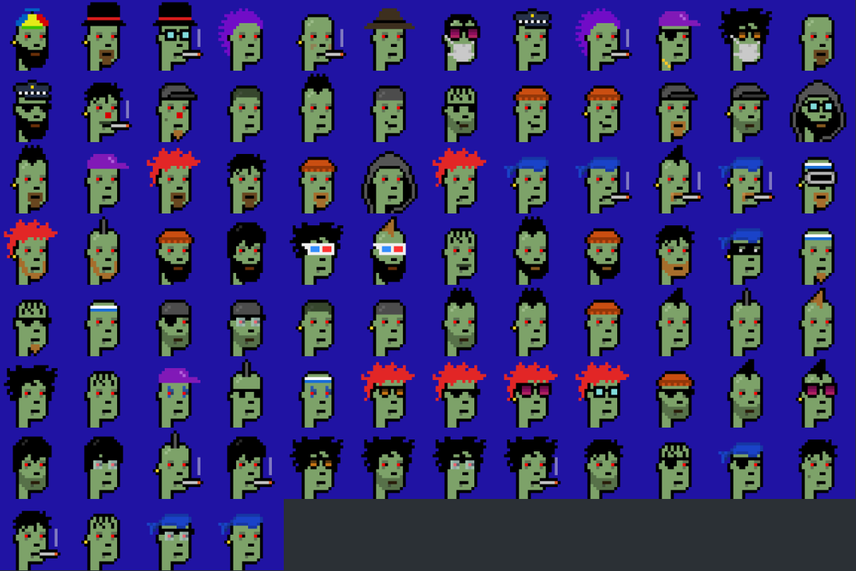 More than 2 years since ADAPunks mint. Where are the 88 Zombies? Show up punks

#adapunks #cryptopunks #bitcoinpunks