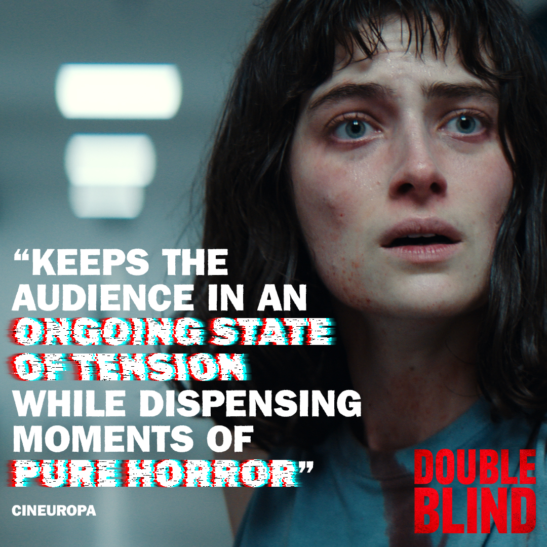 "keeps the audience in an ongoing state of tension while dispensing moments of pure horror" <a href="/Cineuropa/">Cineuropa</a> 

DOUBLE BLIND is out in cinemas across Ireland and Northern Ireland on Friday 9th Feb. 

#DoubleBlind <a href="/filmdoubleblind/">Double Blind</a>