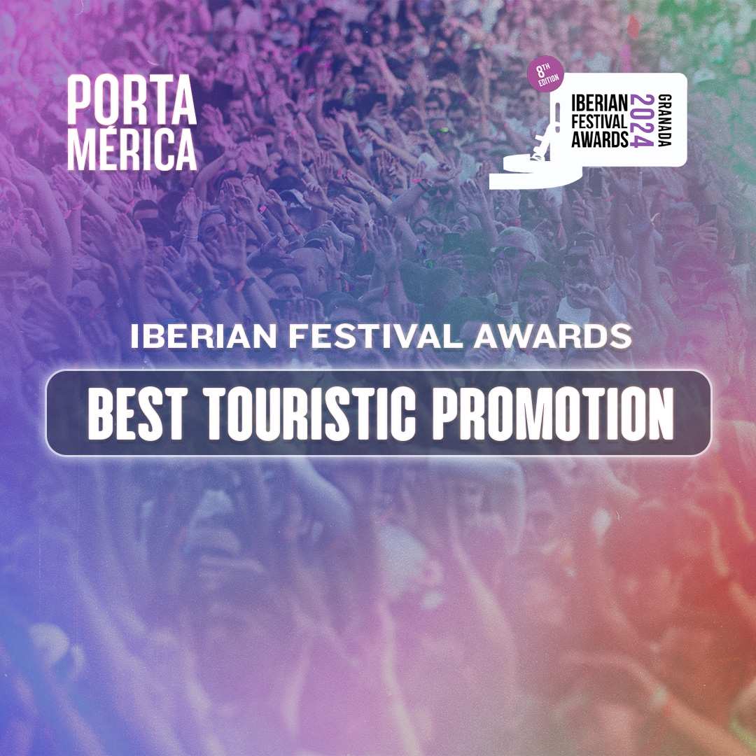 Somos finalistas en tres categorías nos Iberian Festival Awards 💕 Contribución á sostibilidade Mellor actuación de electrónica - @GalicianArmy Mellor promoción turística #PortAmerica