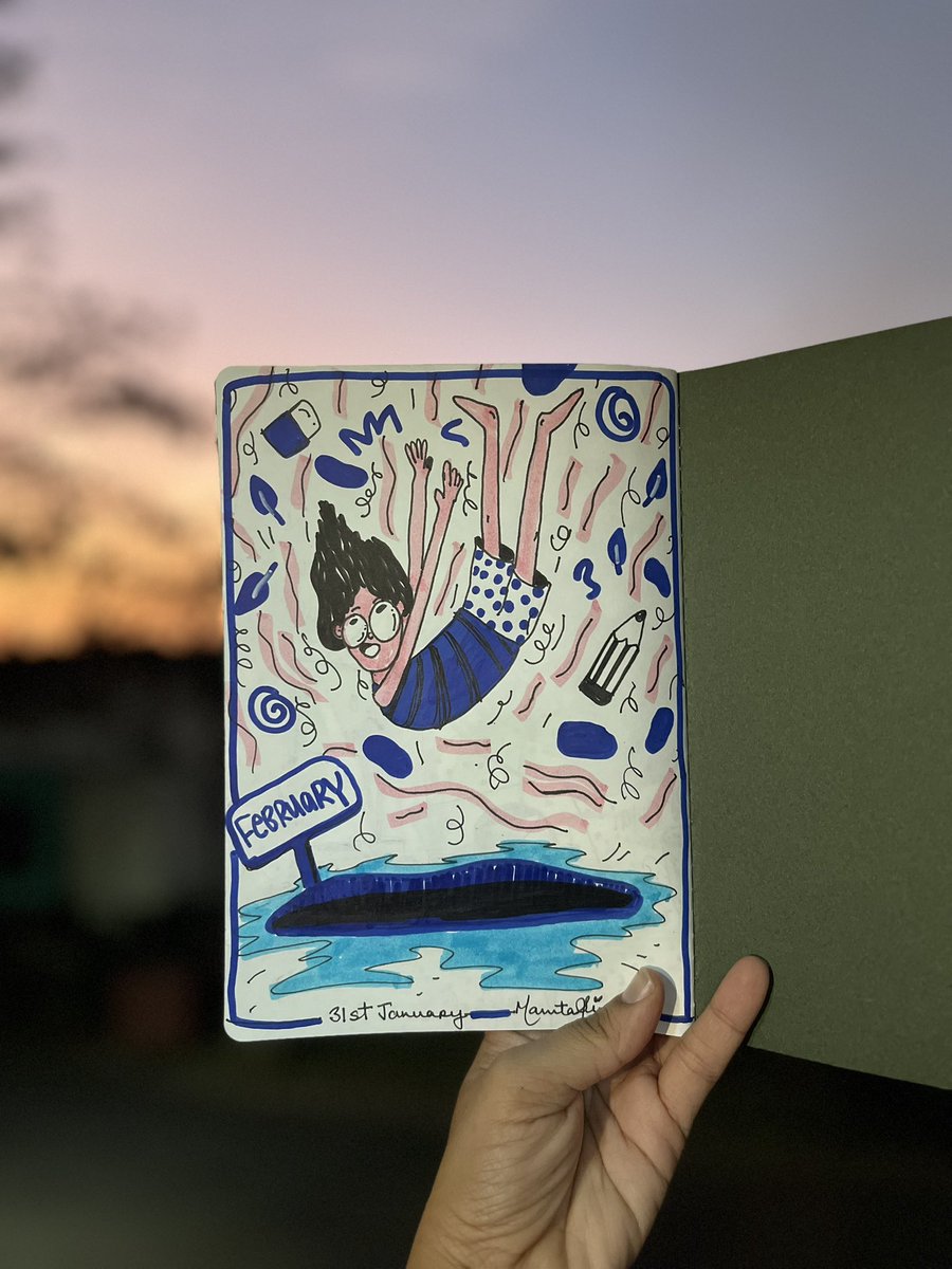 MamtaSinghArt's tweet image. 30.01.2024 | Today's entry is to catch up with other entries that I missed. Hope you enjoyed the spread. 

….

#doodlejournal #journaling #journalspread #sketching #illustrating