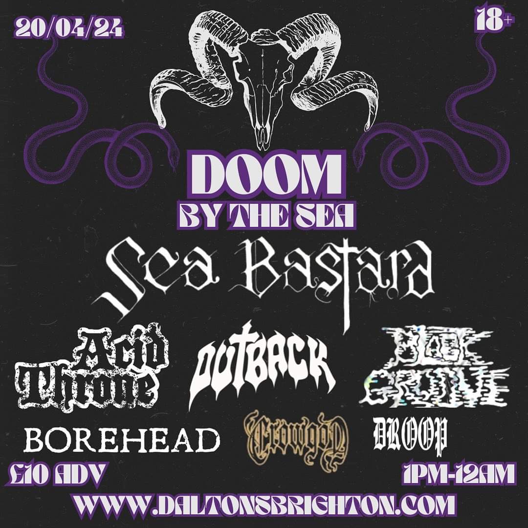 Three gigs confirmed so far, two announced. More in the pipeline.

For this one we're playing with some awesome bands in Brighton.