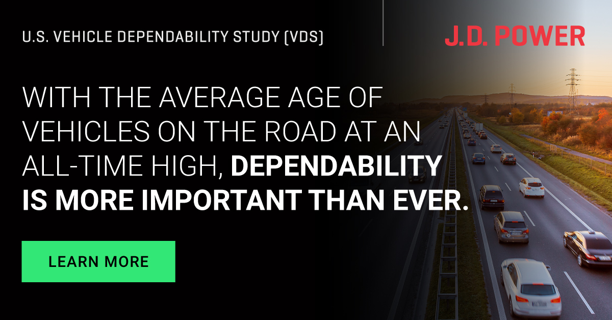 autodata's tweet image. Will the automotive industry rise to the challenge of producing more durable vehicles?

Find out in the J..D. Power 2024 U.S. Vehicle Dependability Study (VDS). 

The results will be released on Feb. 8. 👉 🚘🛵🚐hubs.la/Q02jfjFK0