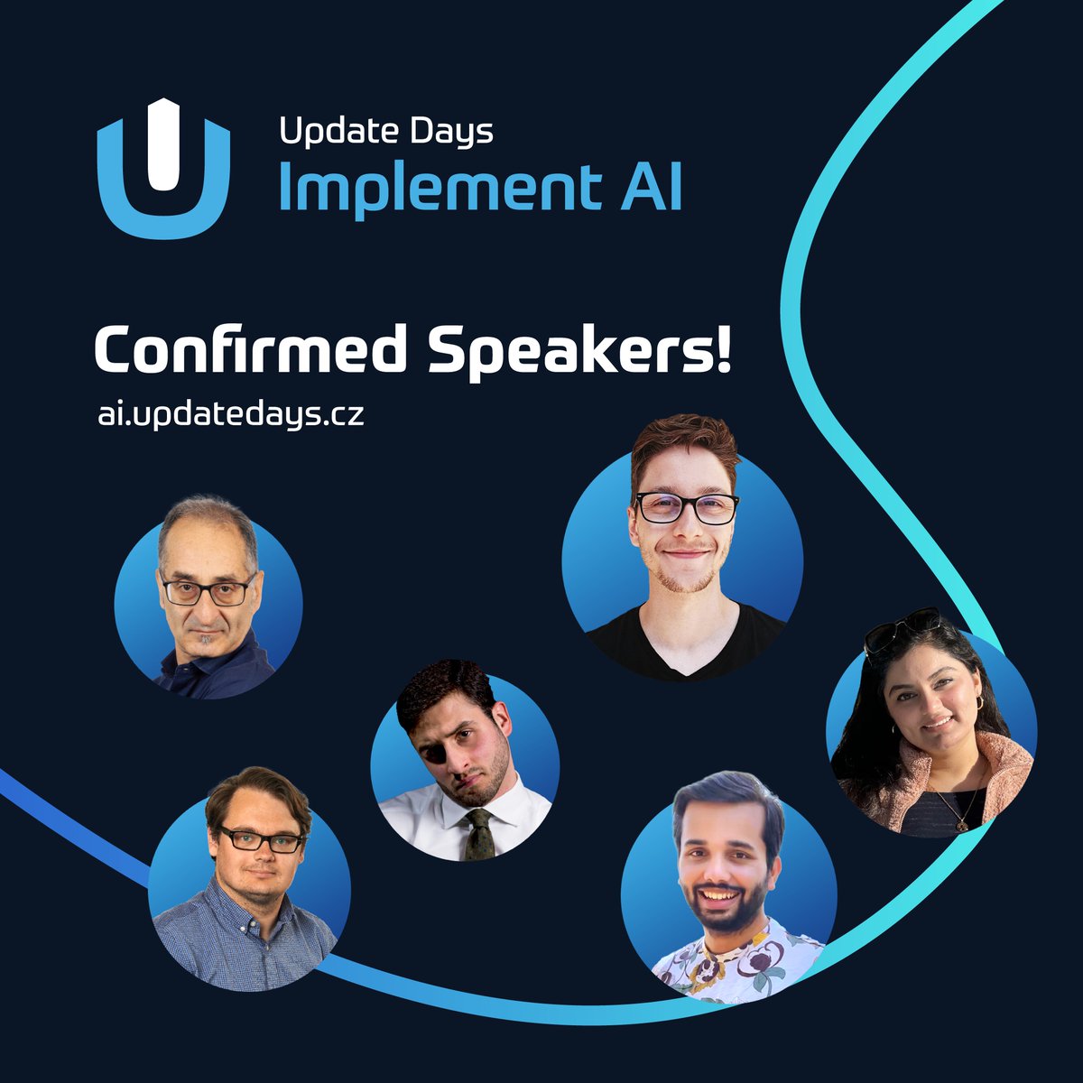 Update Conference (@update_conf) on Twitter photo 🤩 Come to #UpdateDays Implement #AI. You can look forward to presentations from speakers 🎤 <a href="/jigyasa_grover/">Jigyasa Grover ✨</a>, <a href="/rishabh_misra_/">Rishabh Misra</a>, <a href="/despos/">Dino Esposito</a>, <a href="/fesposi/">Francesco Esposito</a>, <a href="/hercegtomas/">Tomáš Herceg</a>, and Michal Tichý, who will focus on practical use cases of how to implement AI in your project. ai.updatedays.cz/speakers 🤩 Come to #UpdateDays Implement #AI. You can look forward to presentations from speakers 🎤 <a href="/jigyasa_grover/">Jigyasa Grover ✨</a>, <a href="/rishabh_misra_/">Rishabh Misra</a>, <a href="/despos/">Dino Esposito</a>, <a href="/fesposi/">Francesco Esposito</a>, <a href="/hercegtomas/">Tomáš Herceg</a>, and Michal Tichý, who will focus on practical use cases of how to implement AI in your project. ai.updatedays.cz/speakers