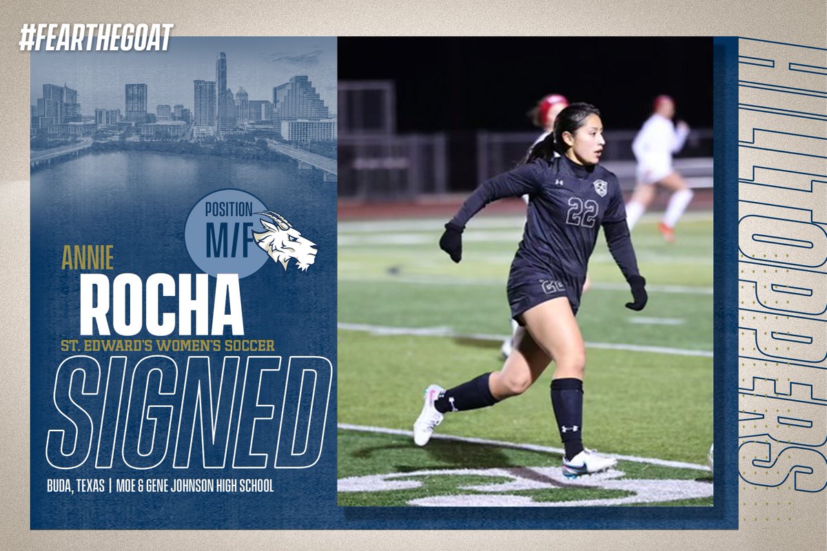 Welcome to the Hilltop @_annierocha !
Forward from Buda, Texas. @fcwestlake #FeartheGoat #SEUWSOC