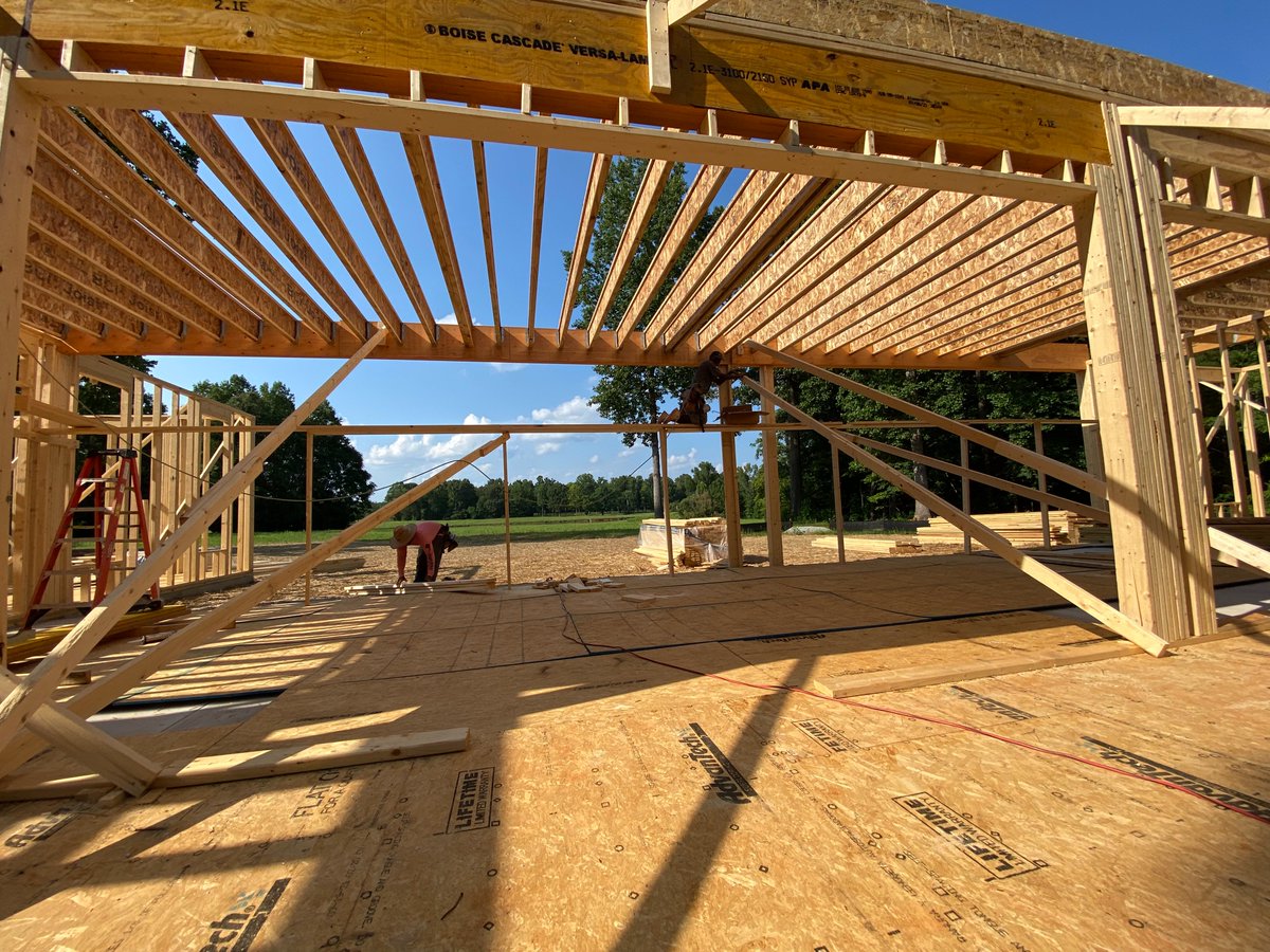 Elevating Luxury Homes While Sustaining the Planet

At @collinsdesignbuild, we build homes with  a sustainable lifestyle. Advanced framing technics is at the heart of our commitment.
 #GreenHomes #LuxuryLiving #AdvancedFraming #SustainableLiving #CustomBuilder
