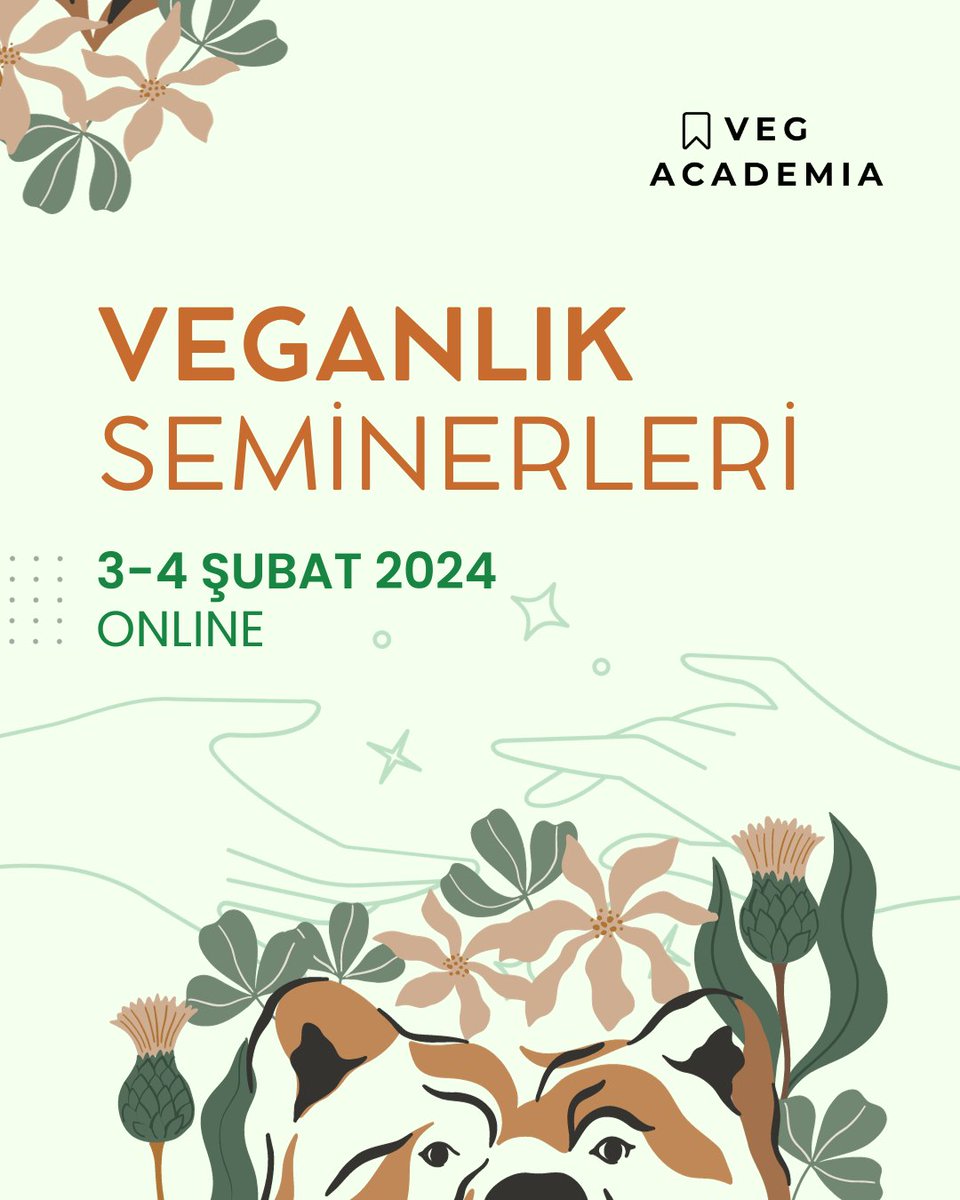 bur_hak's tweet photo. Bu hafta sonu! 
Veganlıkla ilgili kafana takılan sorular varsa / daha fazlasını öğrenmek istiyorsan, farklı konularda 8 oturumdan oluşan bu ücretsiz seminer fırsatını kaçırma. 🎁 🍀 Katılmak için bu formu doldurman yeterli: https://t.co/r8EmlOibGr
@vegacademia https://t.co/wrORlZUTzM