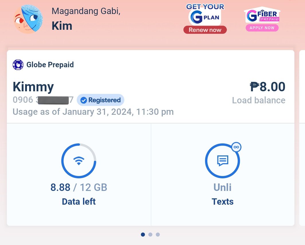 _kimsshii's tweet image. Sharing the #GoCreate promo I am using in Globe, 3GB data + UNLI ALL NET TEXTS for 15 days for only 51 pesos. This is for those who are just using data if not in a wifi connected areas (if you&apos;re in commute esp). You can also top up if you still have remaining data...