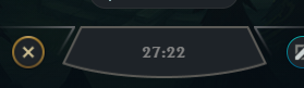 last dodge at least 15 hours ago, i dodge lose -5 but get 30 min queue lockout???