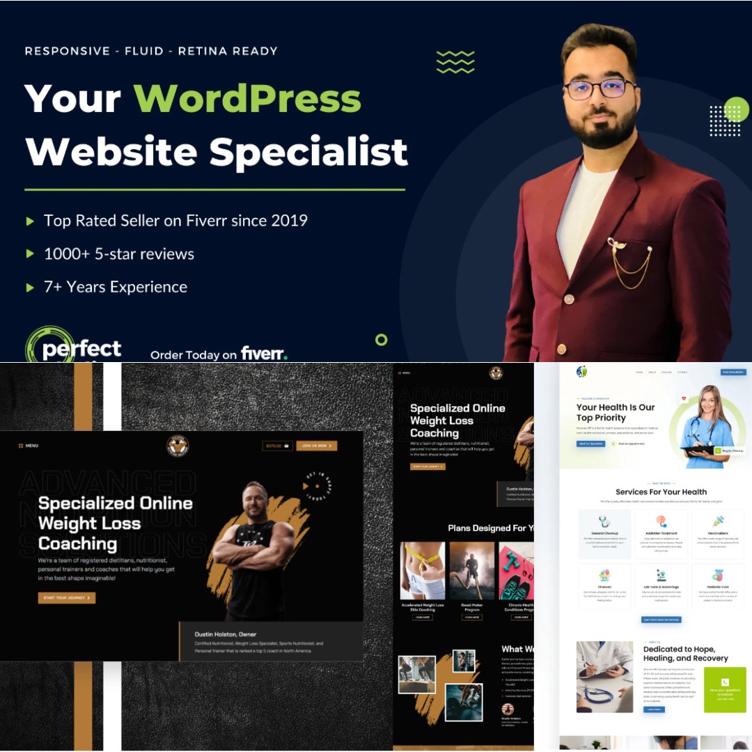 Kvgraphix116733's tweet photo. I will build a mobile responsive wordpress website design for your business

Hi Adil here. Expert in WordPress website design and Elementor custom websites.
#softwaredeveloper #java #business #GraphicDesign 

https://t.co/qbBXy6aLth https://t.co/xCiwlISbCe