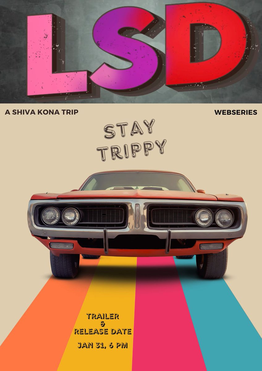 Dileep Kumar Kandula (@theleapkandula) on Twitter photo A new age of thrilling webseries #LSD trailer out now. ๐ถ๏ธ๐๐ถ๏ธ
๐งyoutu.be/CKyGEMJY9Jo
Streaming from feb 2nd in #MxPlayer
<a href="/shivakumarkona/">Shiva Kona</a>
<a href="/pravinmanimusic/">Pravin Mani</a>
<a href="/anilmodugafilms/">Anil Moduga Films</a>
<a href="/NehaDeshpande00/">Neha Deshpande</a> <a href="/ParkyPrabhakar/">Prabhakar Podakandla</a> @Thekunalkaushik <a href="/i_Prachi_Thaker/">Prachi Thaker</a> <a href="/bandarioffcl/">Bandari Abhilash</a> <a href="/ramya_pawar/">Ramya Dinesh</a> A new age of thrilling webseries #LSD trailer out now. ๐ถ๏ธ๐๐ถ๏ธ
๐งyoutu.be/CKyGEMJY9Jo
Streaming from feb 2nd in #MxPlayer
<a href="/shivakumarkona/">Shiva Kona</a>
<a href="/pravinmanimusic/">Pravin Mani</a>
<a href="/anilmodugafilms/">Anil Moduga Films</a>
<a href="/NehaDeshpande00/">Neha Deshpande</a> <a href="/ParkyPrabhakar/">Prabhakar Podakandla</a> @Thekunalkaushik <a href="/i_Prachi_Thaker/">Prachi Thaker</a> <a href="/bandarioffcl/">Bandari Abhilash</a> <a href="/ramya_pawar/">Ramya Dinesh</a>