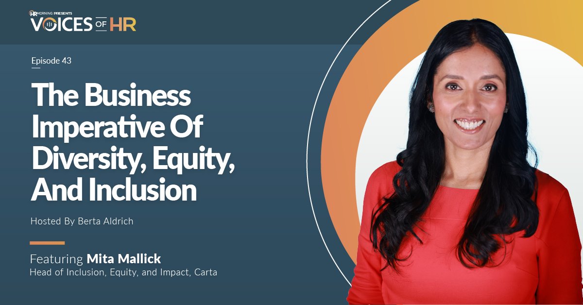 ⚖️ You've probably heard about the 'Death of #DEI' recently, but now is NOT the time to put it on the back burner, according to @MitaMallick2, head of #Inclusion, #Equity and Impact at @CartaInc. Listen to her timely conversation with @BertaAldrich here: rfr.bz/t8yhlf7