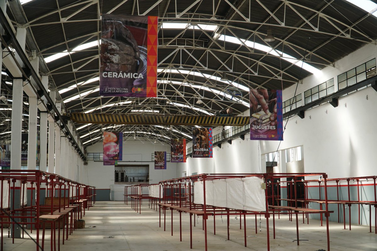 Así va quedando el nuevo predio de la Fiesta Nacional de la #Artesanía 2024! Desde el sábado viviremos el gran evento de Colón, Entre Ríos.