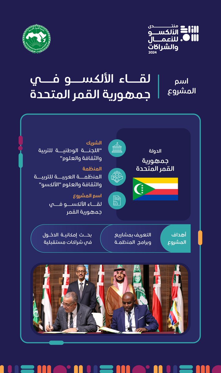 منتدى الألكسو للأعمال والشراكات tweet media