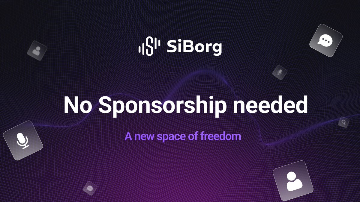 When you're a content creator, you shouldn't have to compromise to make a living. ❌

Siborg revolutionizes podcast economics. No sponsorship needed.

You're in control, your audience's trust pays off, and you shape the platform's future. 🎙️💡
