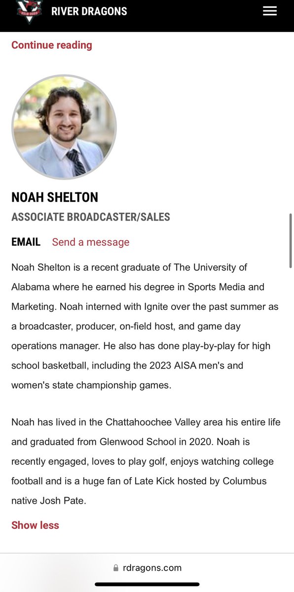 Started working for the <a href="/C_RiverDragons/">Columbus River Dragons</a> on Monday and made sure to put you @LateKickJosh in my company bio. Pate State Material? Chalice worthy even? 👀👀👀
