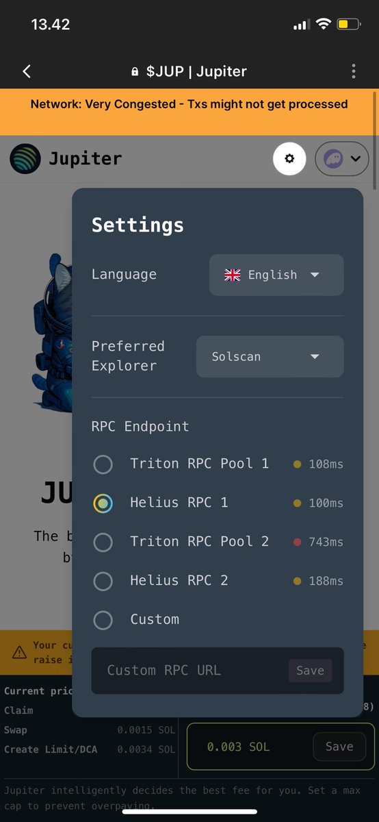 Use this option on phone to claim right away! $jup <a href="/JupiterExchange/">Jupiter (🐱, 🐐)</a> <a href="/HGEABC/">HGE</a>