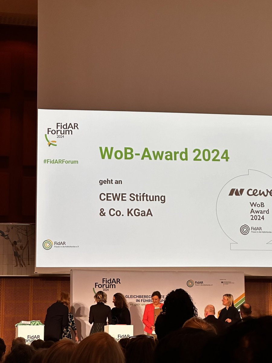 WOB-Award 2024 @FidAReV geht an CEWE Stiftung 💪