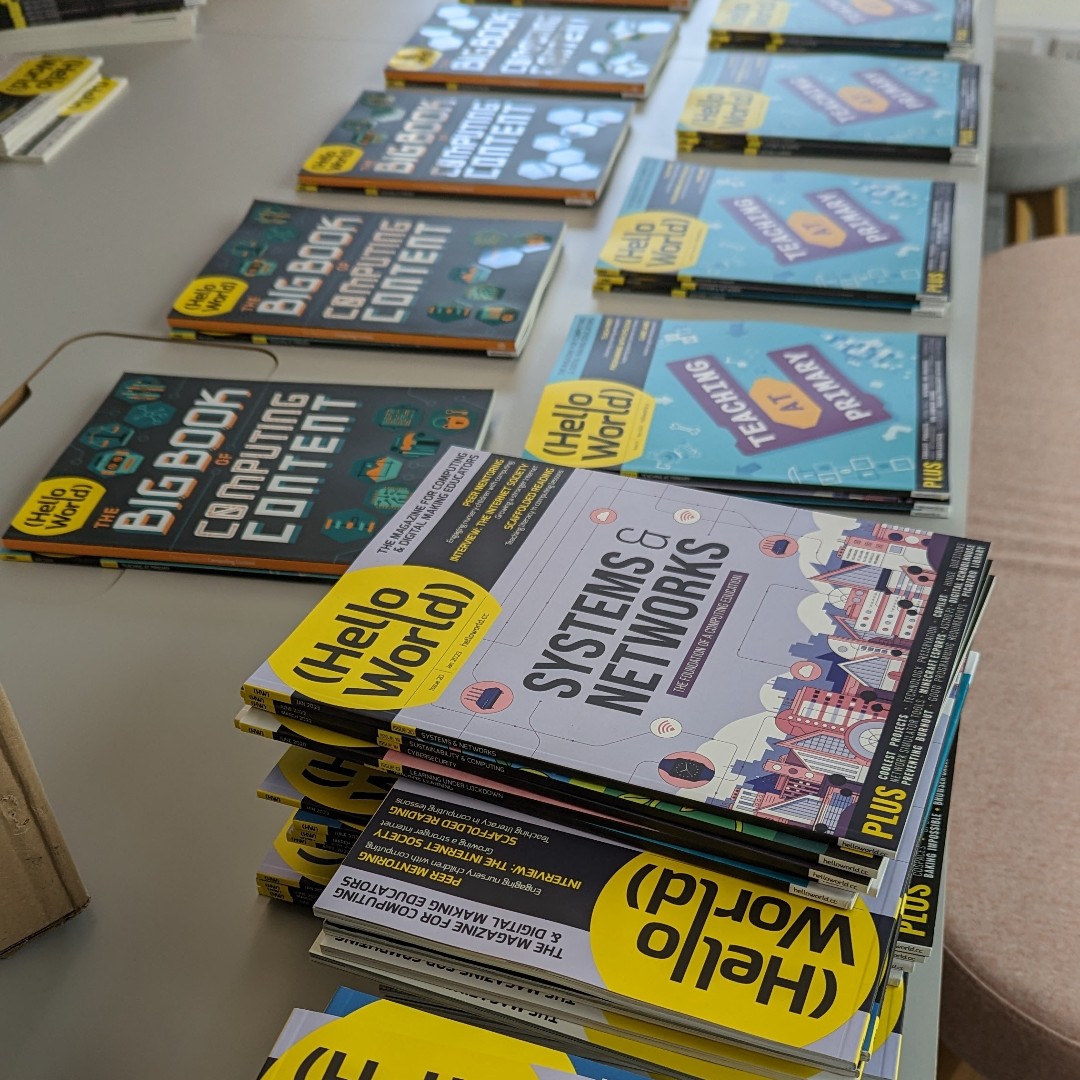 RaspberryPi_org's tweet image. Subscribe to Hello World, a free magazine for computing and computer science educators.
🔗 helloworld.cc/subscribe
If you're based in the UK, you can receive free print copies of future issues. Check your settings 📩📮📚
#CSEd #Computing #Education
