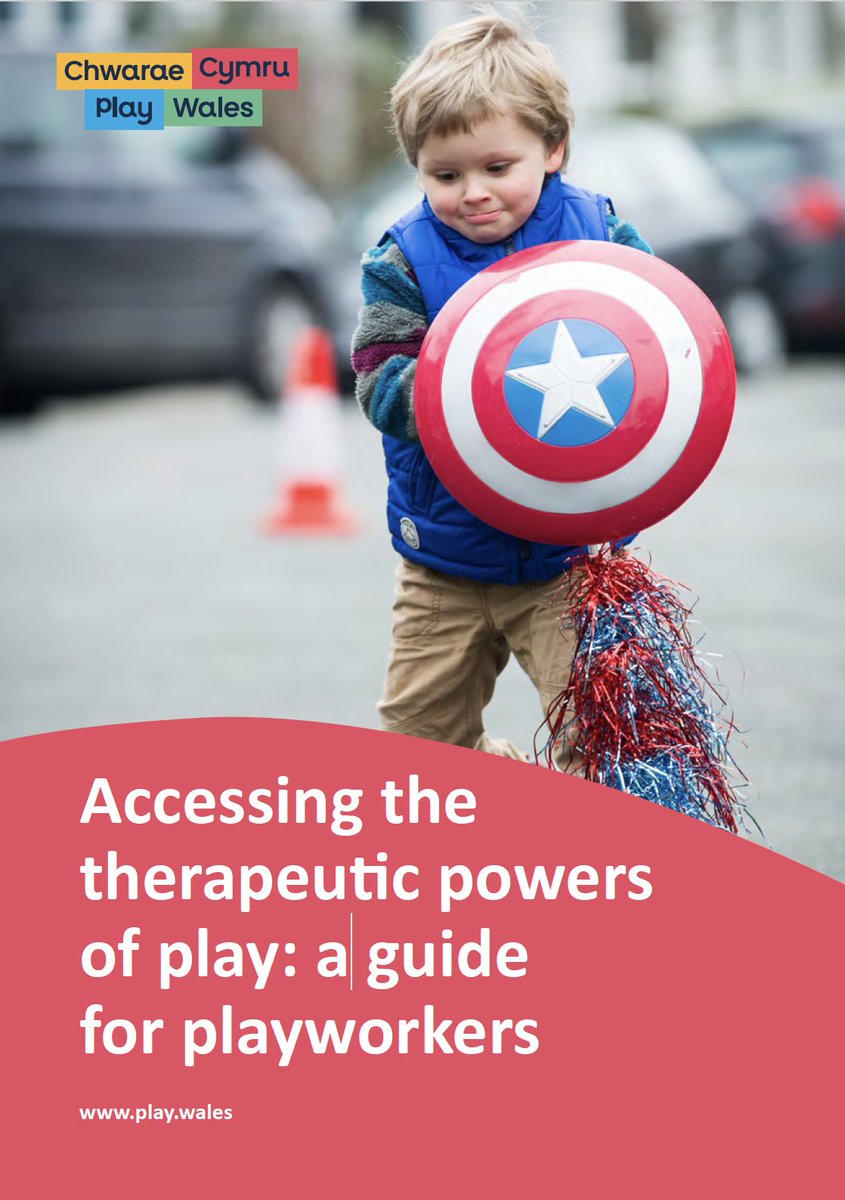 🎈Happy Play Therapy Week (4-10 Feb) We’re celebrating by sharing our info sheet on the therapeutic powers of play. Written by Maggie Fearn, it explores how playworkers can use the therapeutic benefits of play in their own settings to support children. play.wales/publications_c…