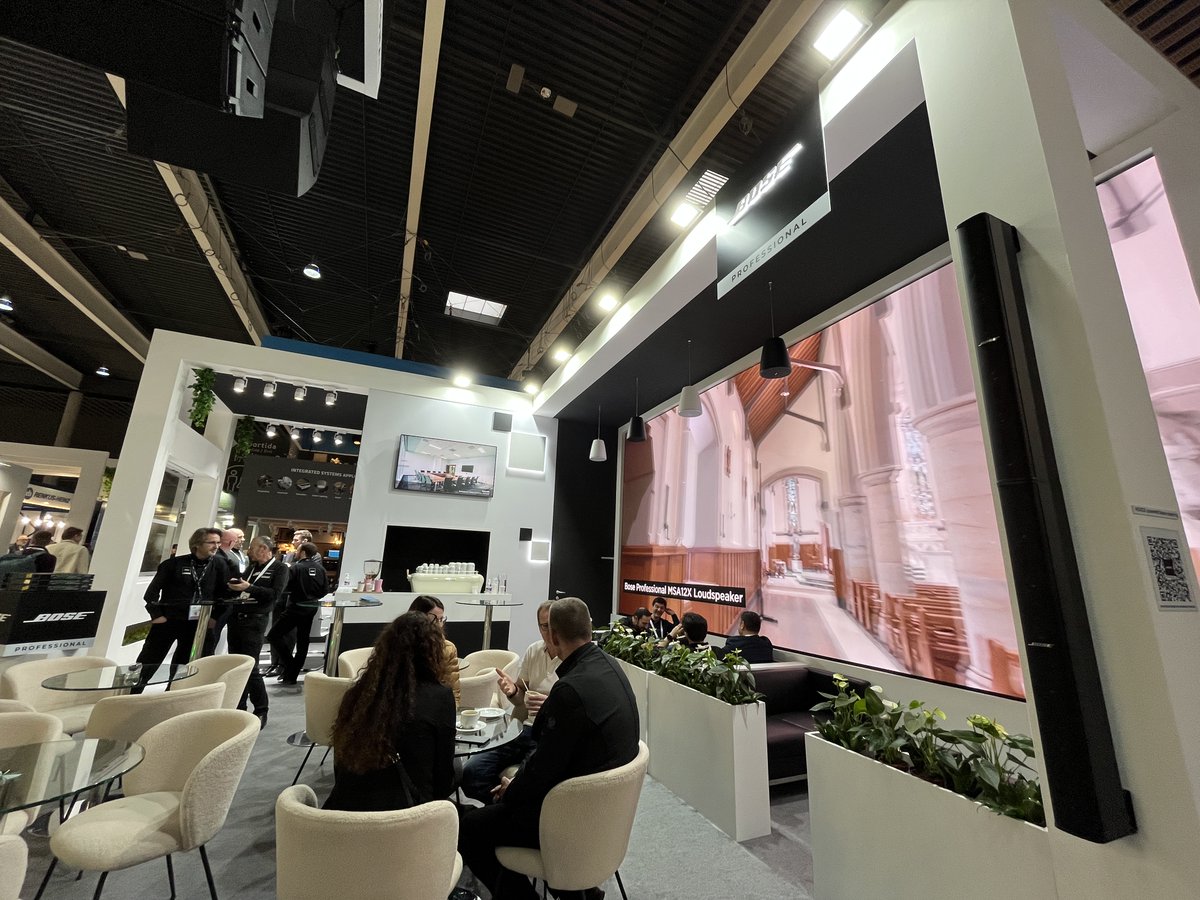 BosePro's tweet photo. 🔊 @ISE_Show #ISE2024 has been incredible so far! Hearing about the incredible projects you are all working on has us excited and inspired.
#BoseProfessional #CustomerConnection #RemarkableExperiences #AudioTech #ISE #ProAudio #ISE24 #AV #AudioSolutions #MemorableMoments https://t.co/ykOyCCIr2L
