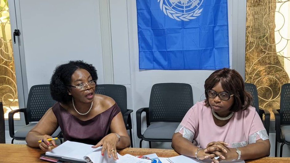 Riches échanges entre M. le Ministre <a href="/GONDJOUTPaul/">Paul-Marie GONDJOUT Officiel</a>, son équipe et certaines PTF 🇯🇵🇺🇸🇺🇳pour partager sa vision et les ambitions de l'Agenda 2024 du Programme de Réforme du Système Judiciaire (PRSJ) en continuité du symposium de novembre dernier.