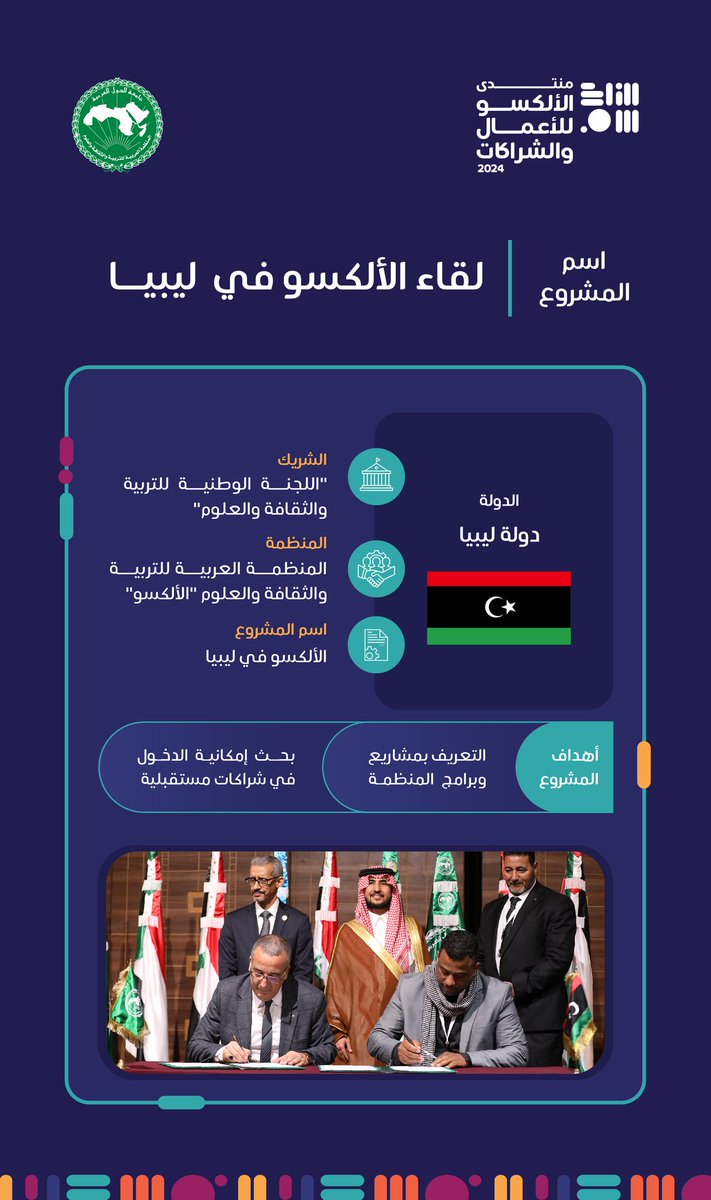 منتدى الألكسو للأعمال والشراكات tweet media