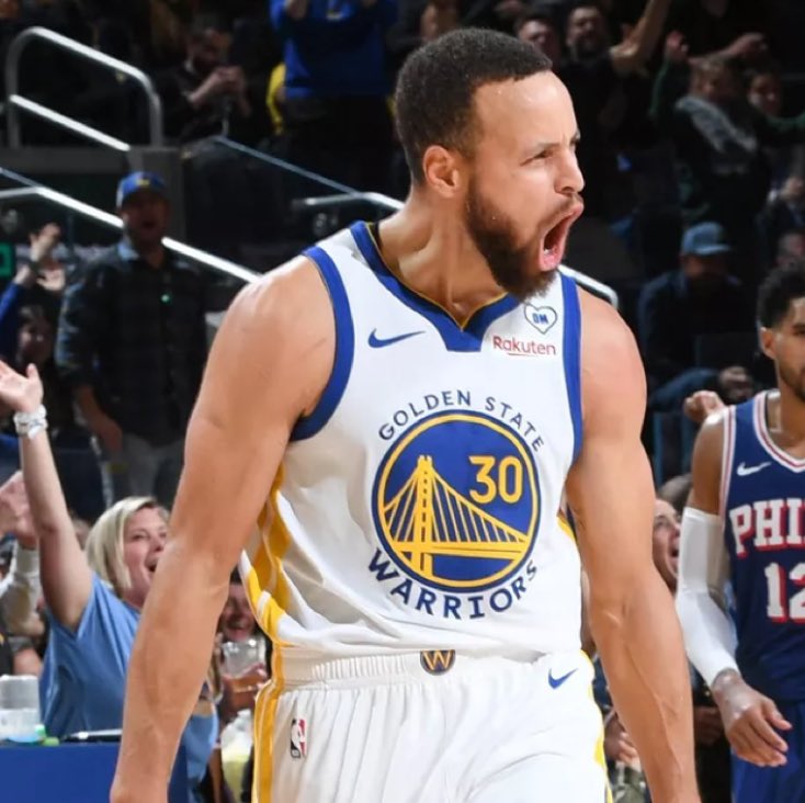 With last night’s performance against the 76ers, Stephen Curry has now recorded at least 30 points on 75% TS against EVERY single opponent he’s faced.

Only player in NBA History to do this.