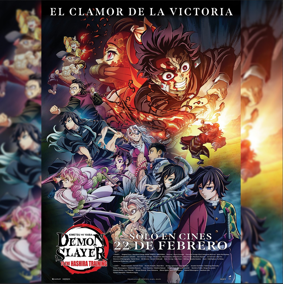 🎬 No te pierdas "Demon Slayer: To the Hashira Training".
Un viaje lleno de acción, valentía y sorpresas te espera. 🎥

¡Próximamente gran estreno en Cinépolis! ✨

#DemonSlayer #HashiraTraining #Cinepolis #KimetsuNoYaiba