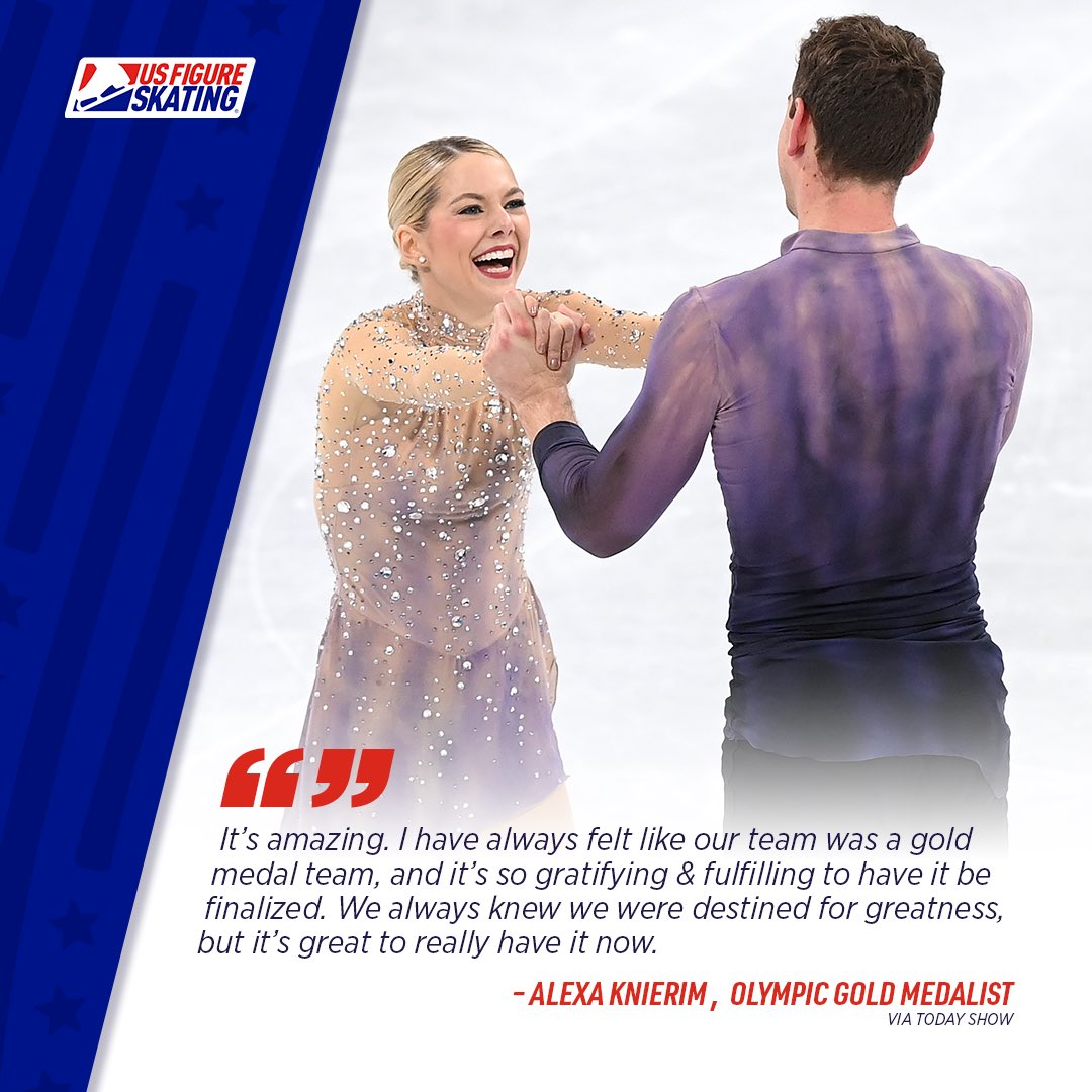 USFigureSkating's tweet image. 721 days in the making. 🥇👏

#MoreThanMedals x @TODAYshow