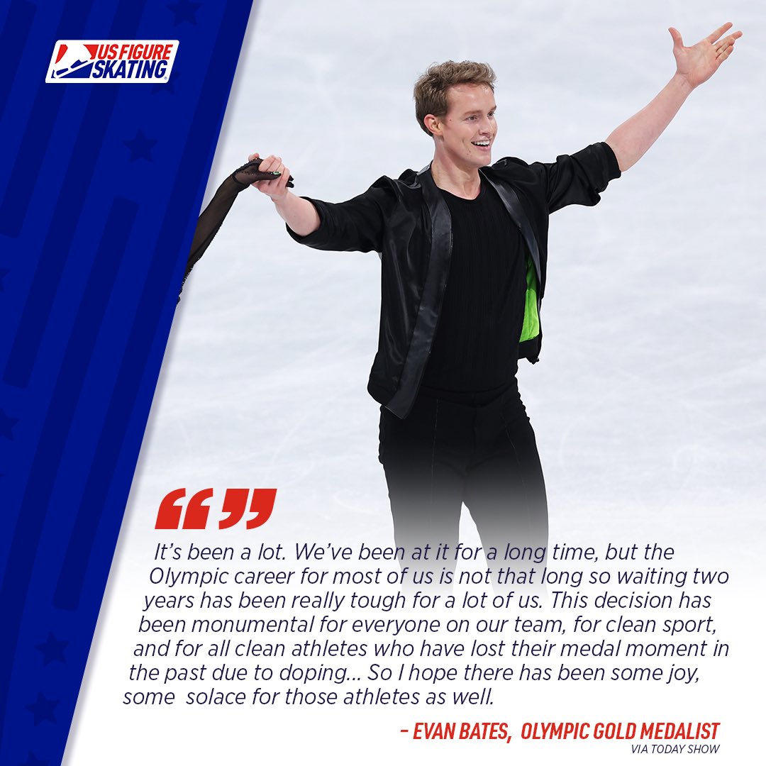 USFigureSkating's tweet image. 721 days in the making. 🥇👏

#MoreThanMedals x @TODAYshow
