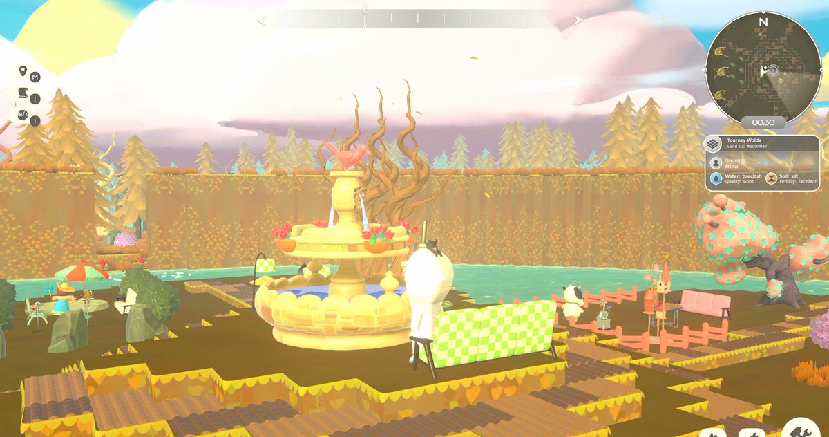 ekPWLgU5V4rXERL's tweet photo. Land ID No.:#5004947
Discord Username: k29004
〈Features of LAND〉
・The entire island is shaped like the Alice token symbol.
・surrounded by high walls
・gates to the north, south, east, and west
・You can see the four seasons
#MNAEntry #LandCustomization #MyNeighborAlice https://t.co/0qYfowrfJk