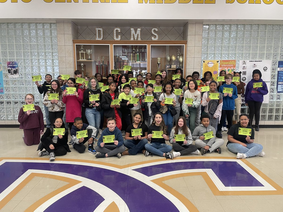 Congratulations to our 6th grade nominations for January Jag PRIDE Students of the month. They were nominated by their teachers for exhibiting Patience. #ItsAGreatDayToBeAJag #TeamDCS
